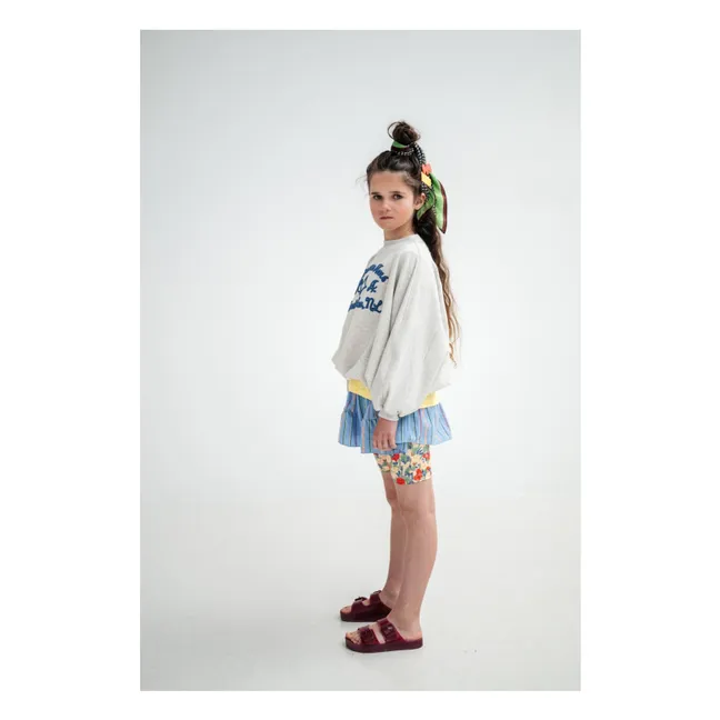 Sudadera Bouffant Iris Algodón orgánico | Crudo color natural