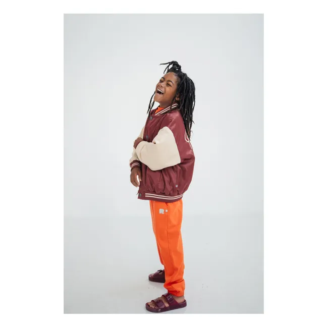 Jogger Cordon R Coton Bio | Orange