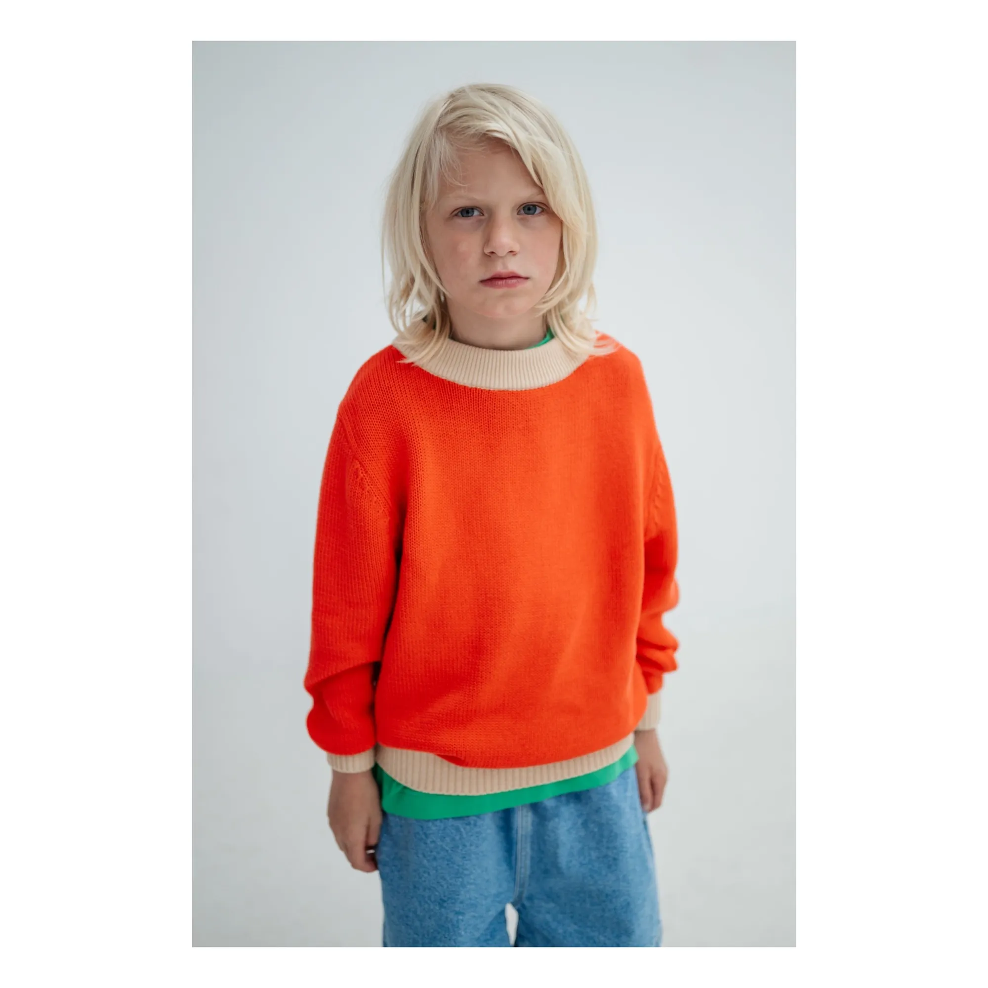 Bermuda Denim Coton Bio | Bleu- Image produit n°2