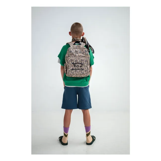 Pantalones cortos Jogger de algodón orgánico | Azul oscuro