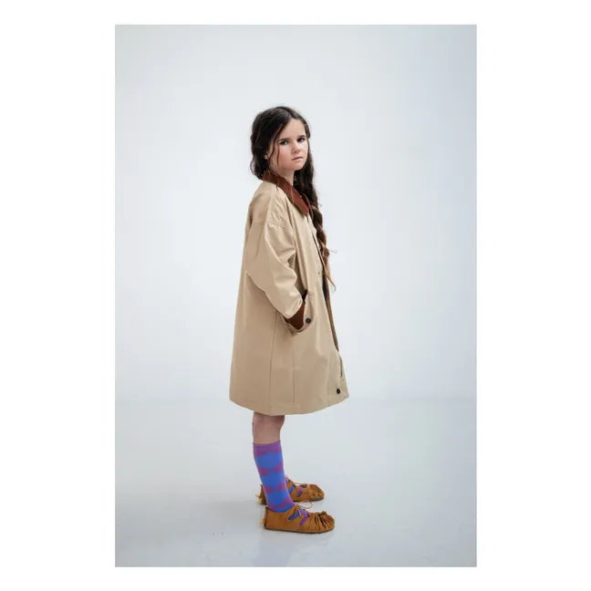 Chaussettes Hautes Losange | Violet