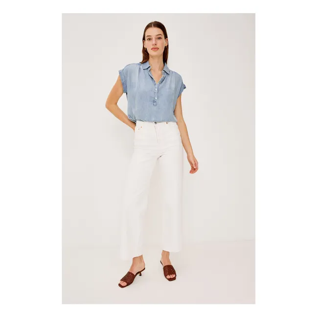 Blouse Tuscany | Bleu jean