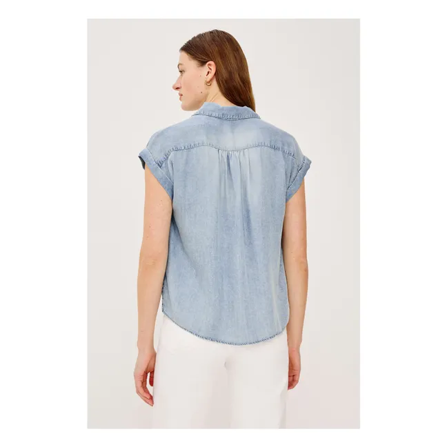 Blouse Tuscany | Bleu jean