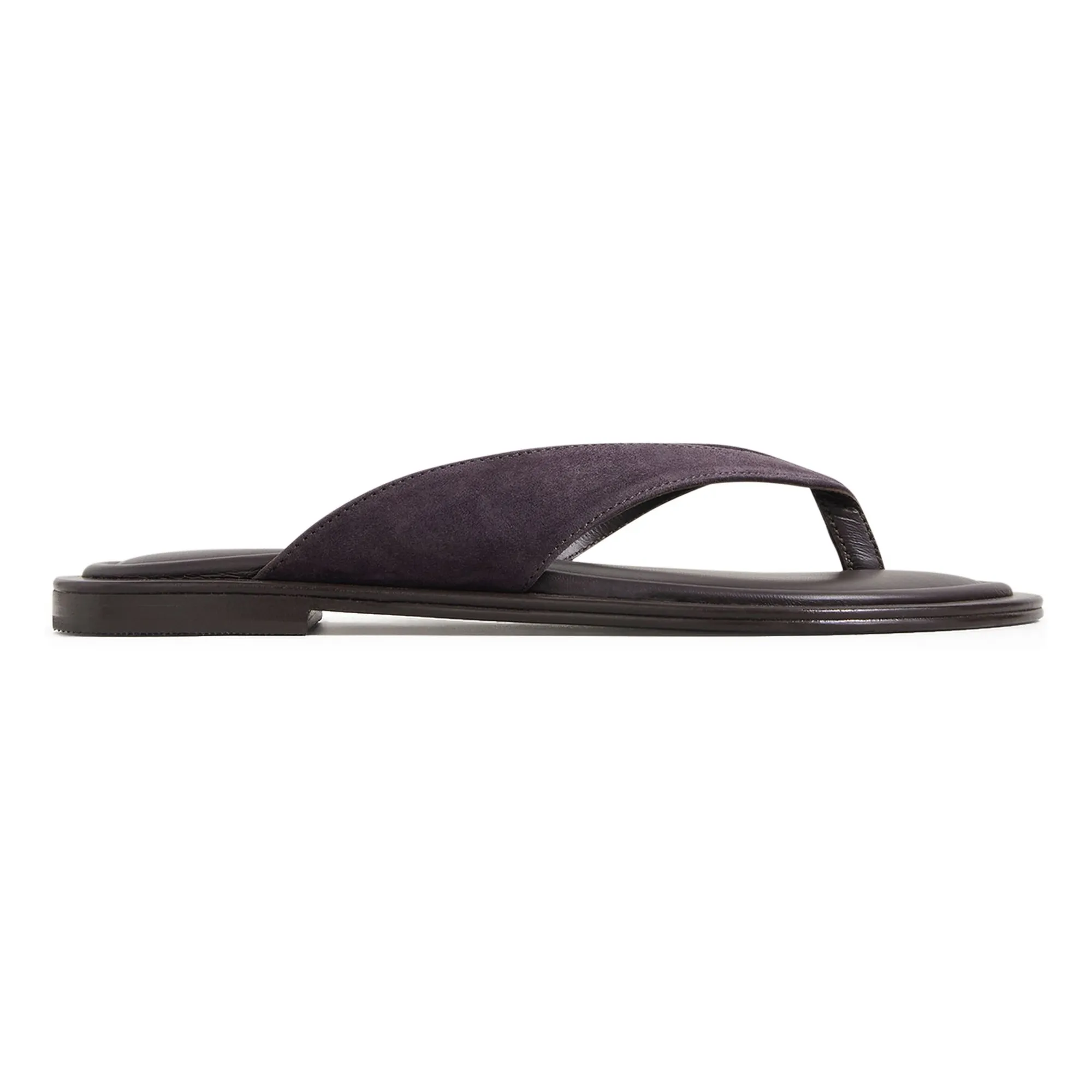 A. Emery Burgundy Viola Sandals