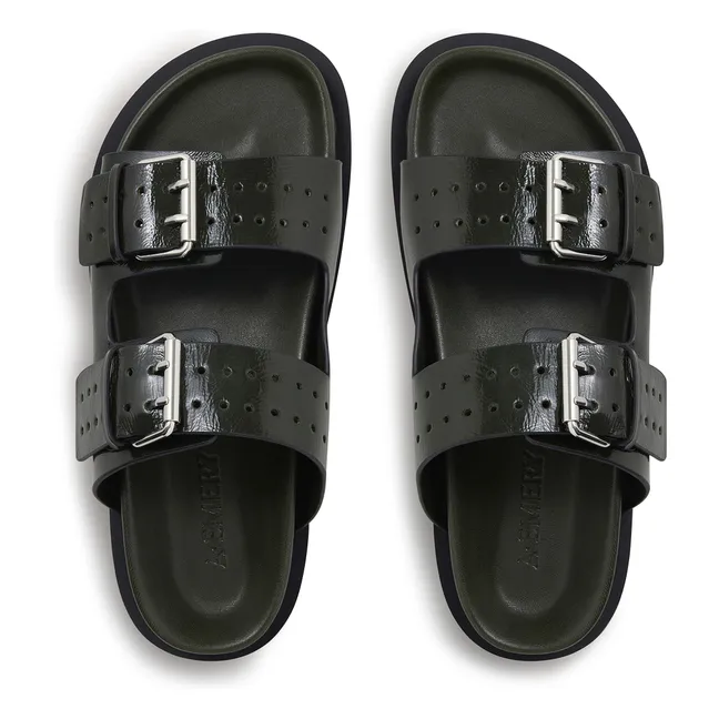 Sandalias Léon | Verde Kaki