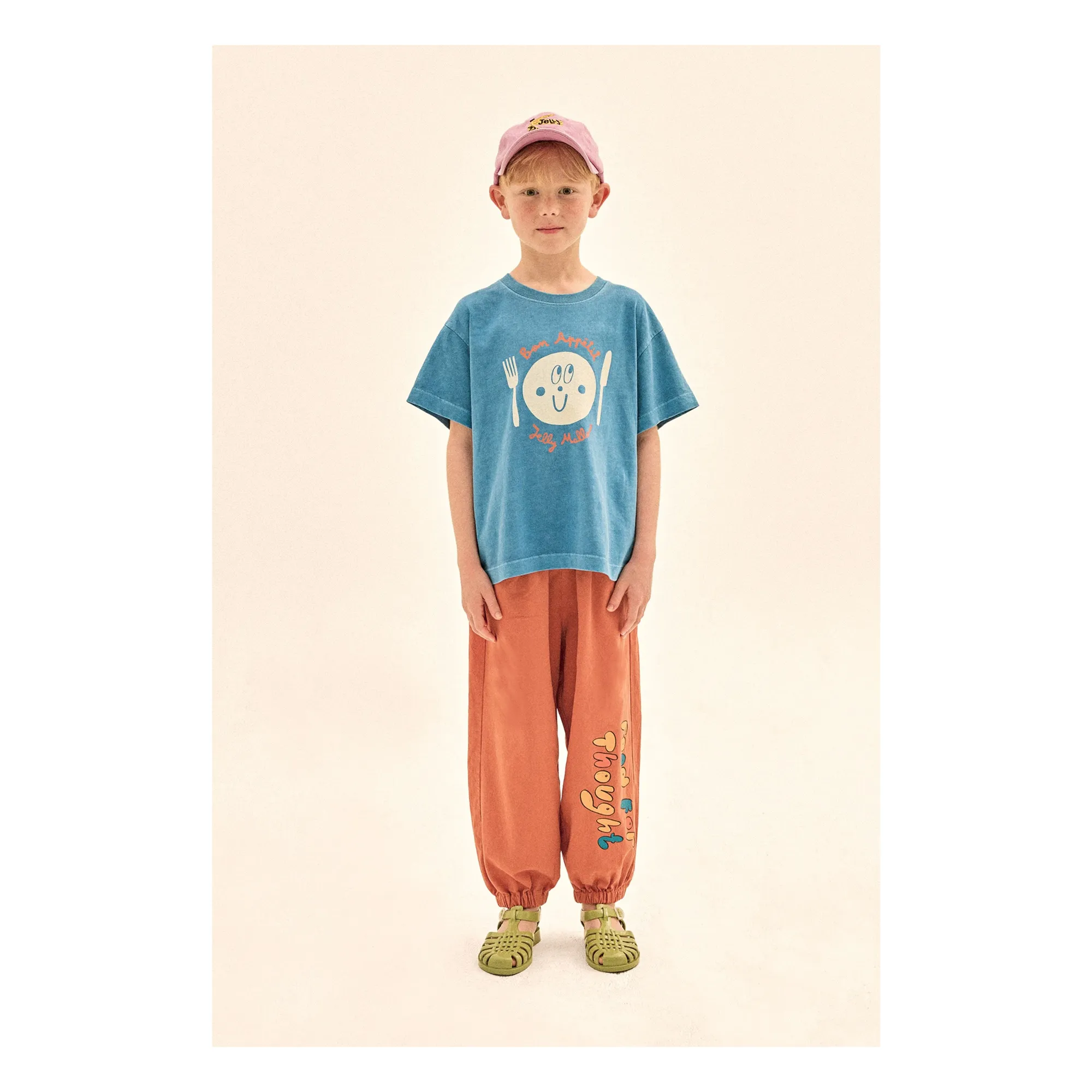 Pantalon Aladdin Food For Thought | Marron- Image produit n°1