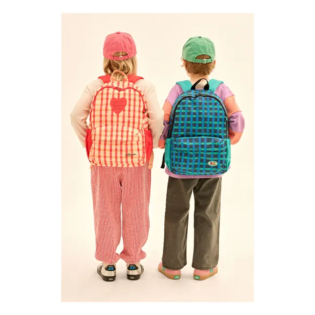 Mochila de azulejos | Rojo