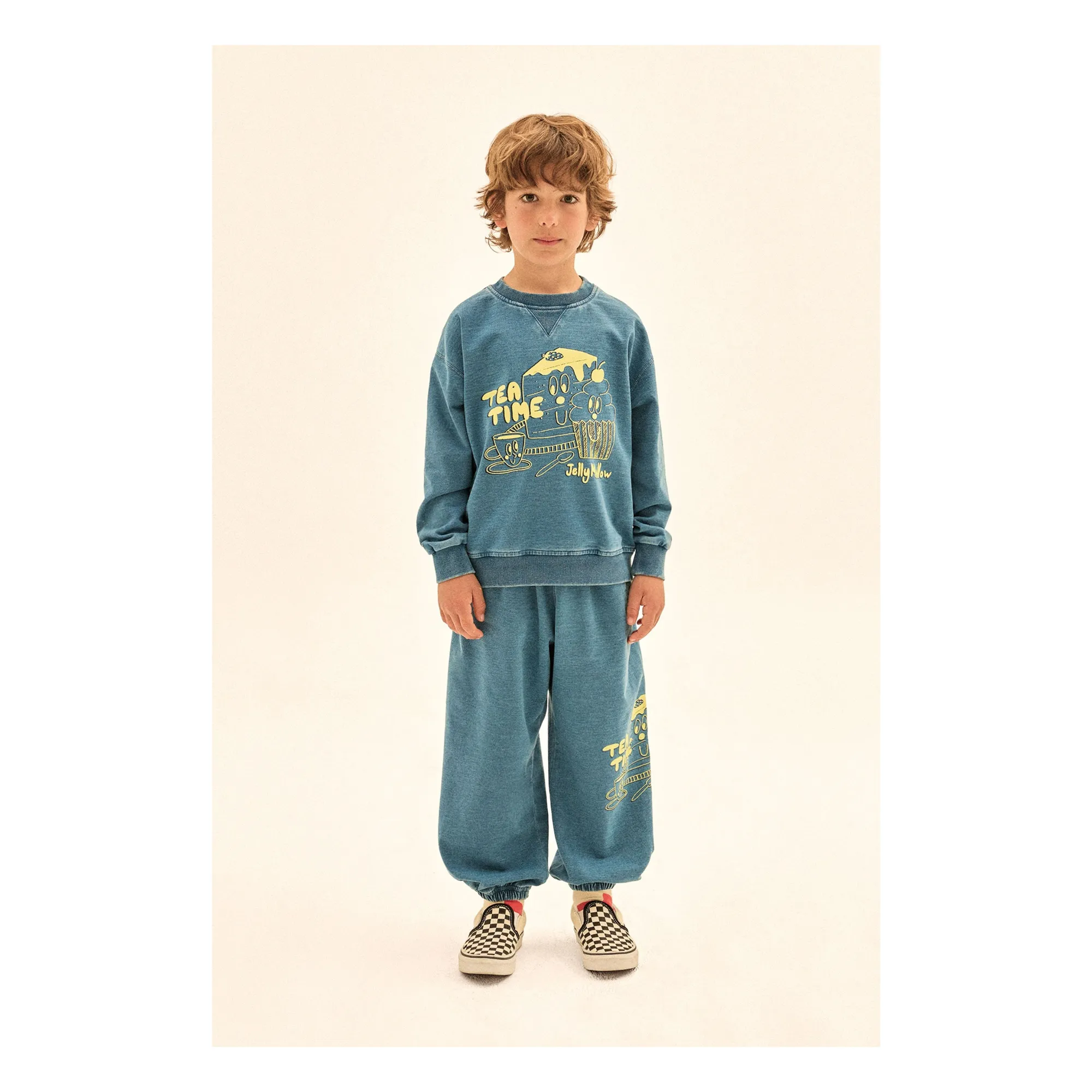 Jogger Tea Time | Bleu- Image produit n°2
