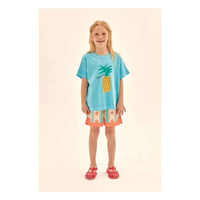Camiseta Piña | Azul