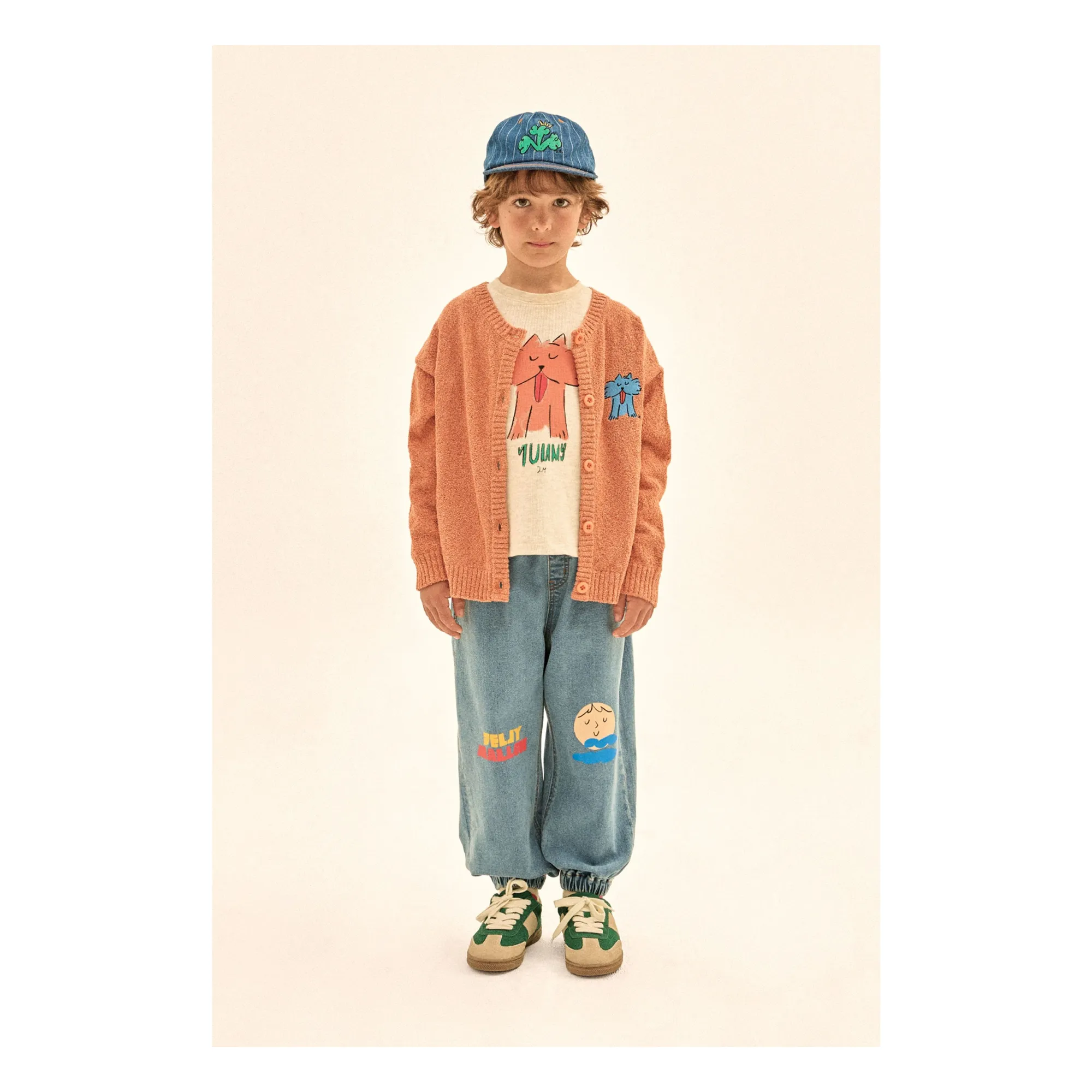 Jean Aladdin Lune | Bleu- Image produit n°2