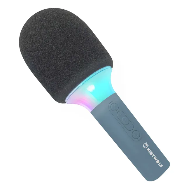 Bluetooth-Karaoke-Mikrofon | Blau