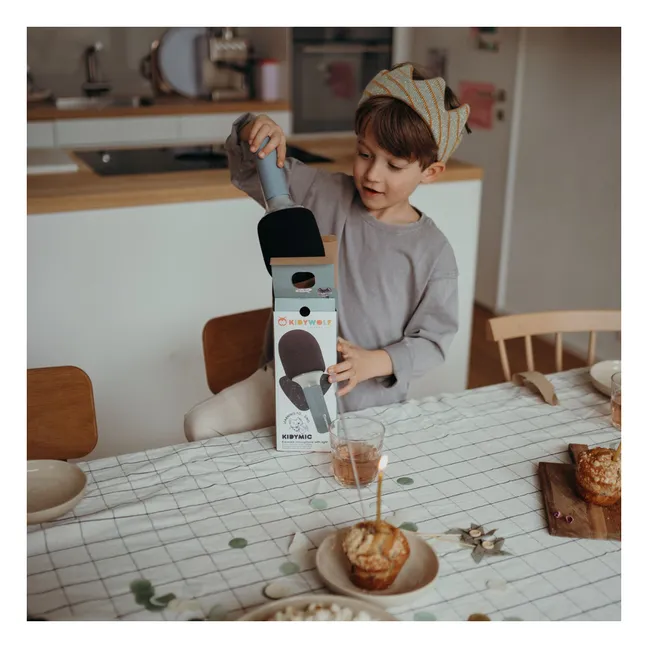 Bluetooth-Karaoke-Mikrofon | Blau