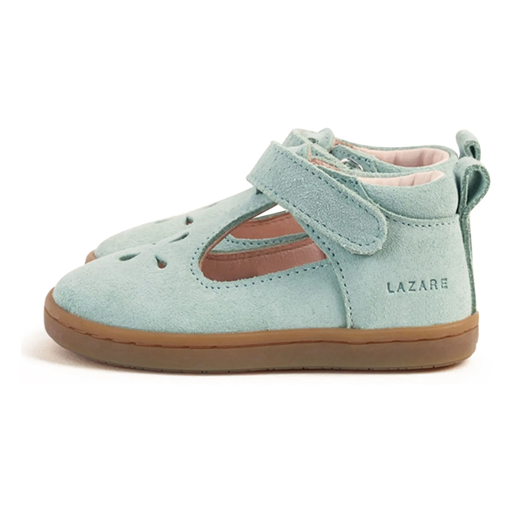 Babies Pia Etoile Suede | Bleu Glacier- Image produit n°0