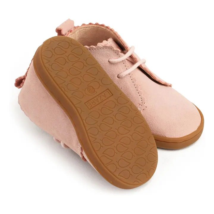 Zapatillas con cordones de ante Feston Raoul | Rosa empolvado- Imagen del producto n°6