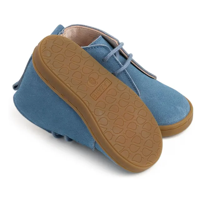 Raoul - Sneakers allacciate in pelle scamosciata | Denim