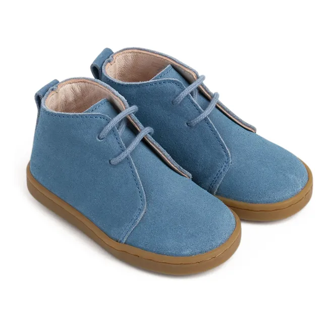 Raoul - Sneakers allacciate in pelle scamosciata | Denim