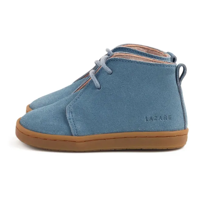 Raoul - Sneakers allacciate in pelle scamosciata | Denim