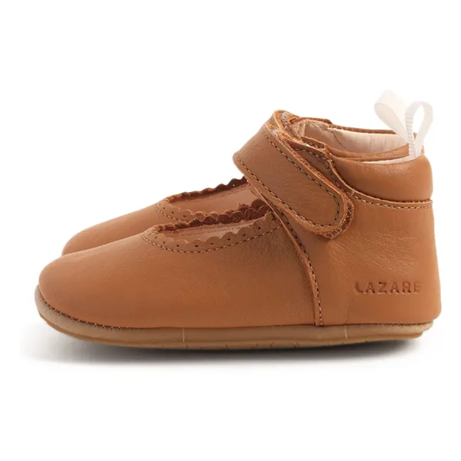 Chaussons Scratchs Feston Céleste | Camel