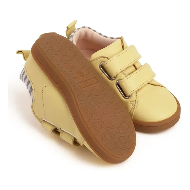 Zapatillas rayadas Mahaut | Amarillo palo