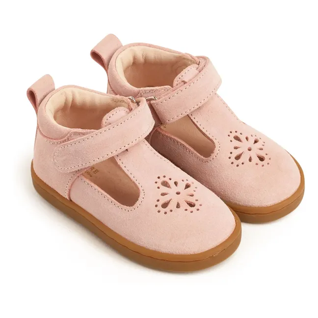 Babies Pia Etoile Suede | Rose poudré