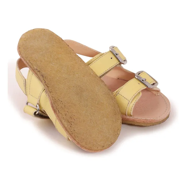 Gisèle sandals | Pale yellow