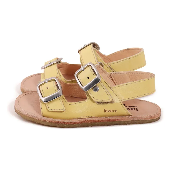 Gisèle sandals | Pale yellow