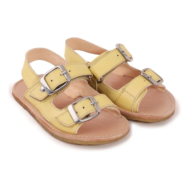Gisèle sandals | Pale yellow