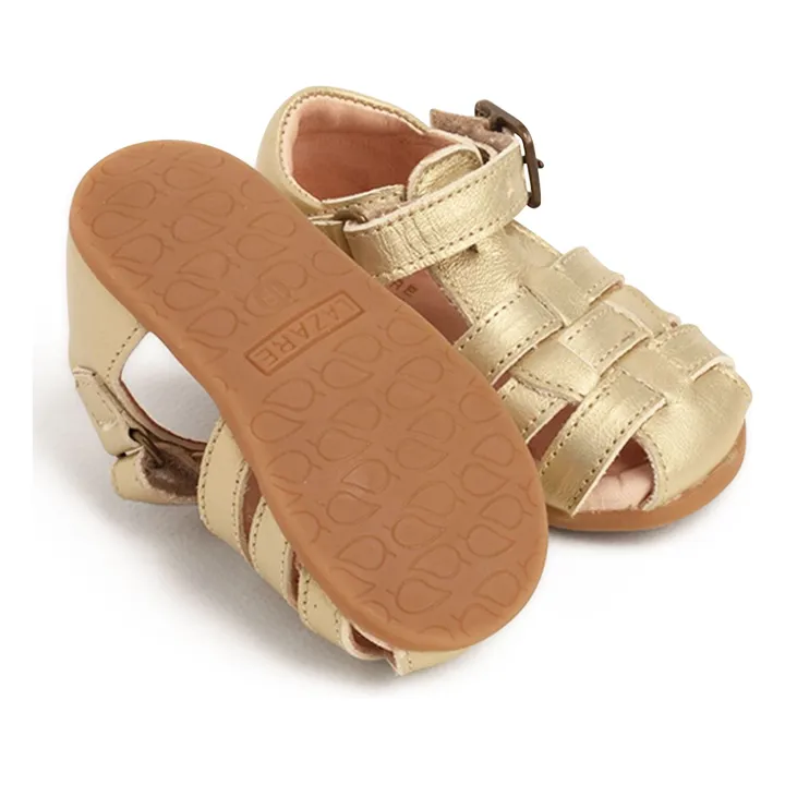 Sandalias Ernest | Dorado- Imagen del producto n°6