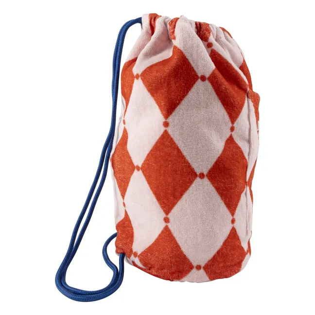 Sac à Dos Poche Losanges Eponge | Rose