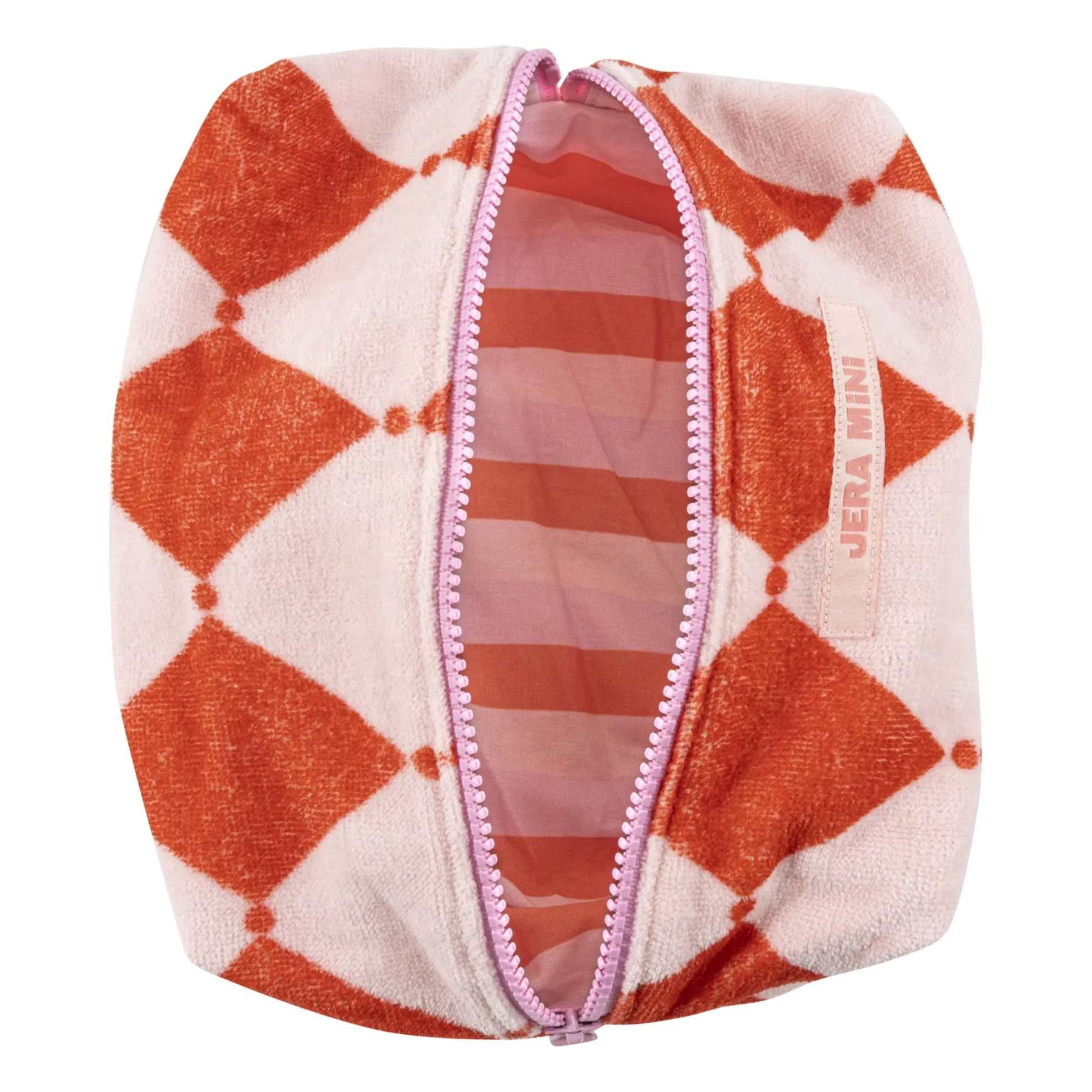 Trousse Losanges Eponge | Rose- Image produit n°2