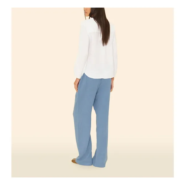 Pantalon Devon | Bleu canard