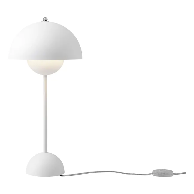 Lampe à poser Flowerpot VP3, Verner Panton | Blanc