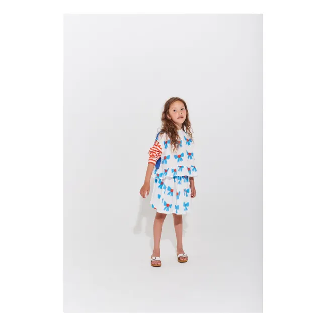 Vestido anudado de algodón orgánico | Crudo