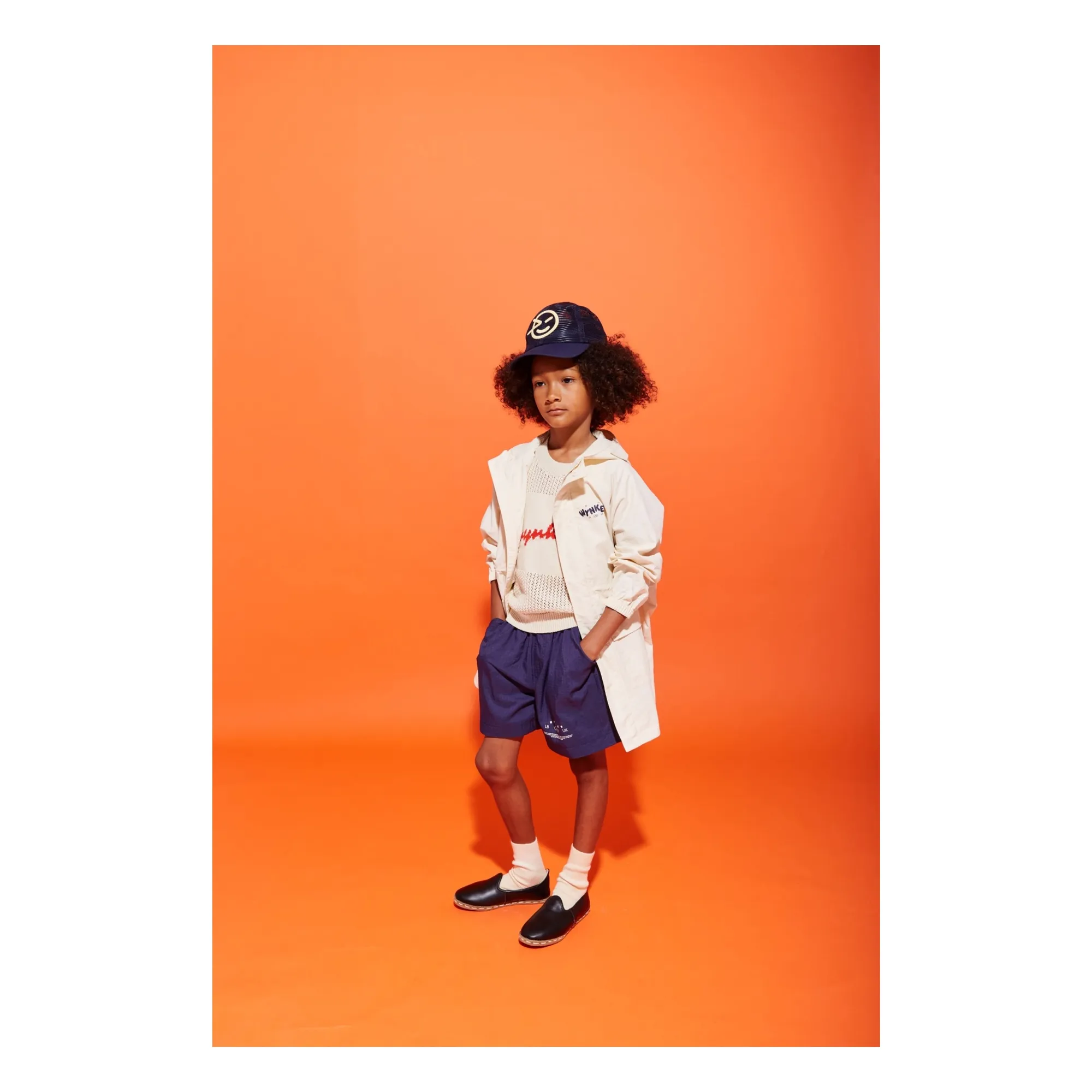 Wynken Navy Blue Lightweight Shorts