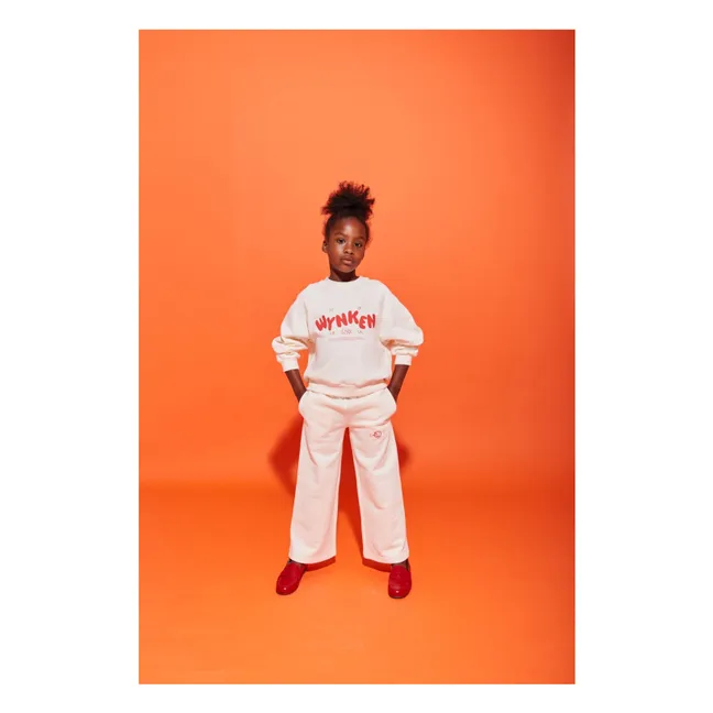 Jogger Ample Coton Bio | Ecru