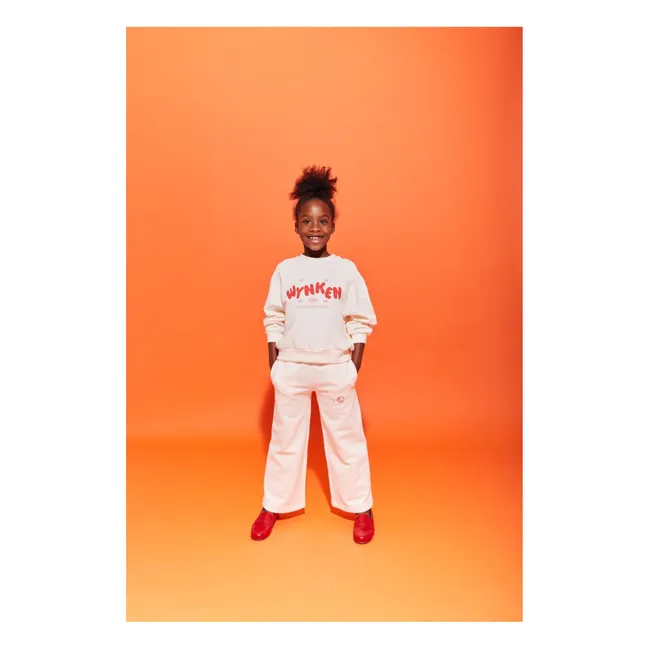 Jogger Ample Coton Bio | Ecru