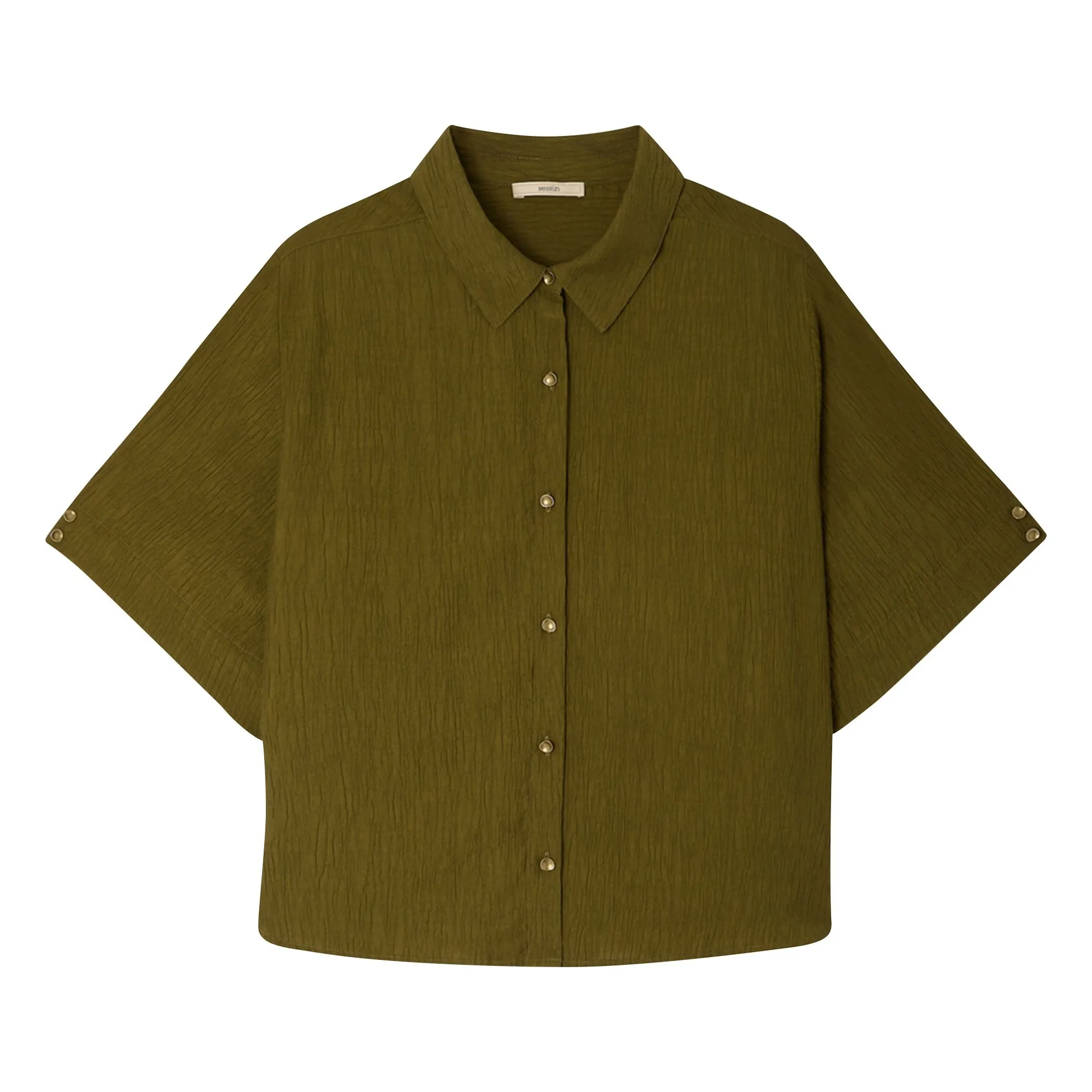 Sessùn Khaki Kalya Blouse