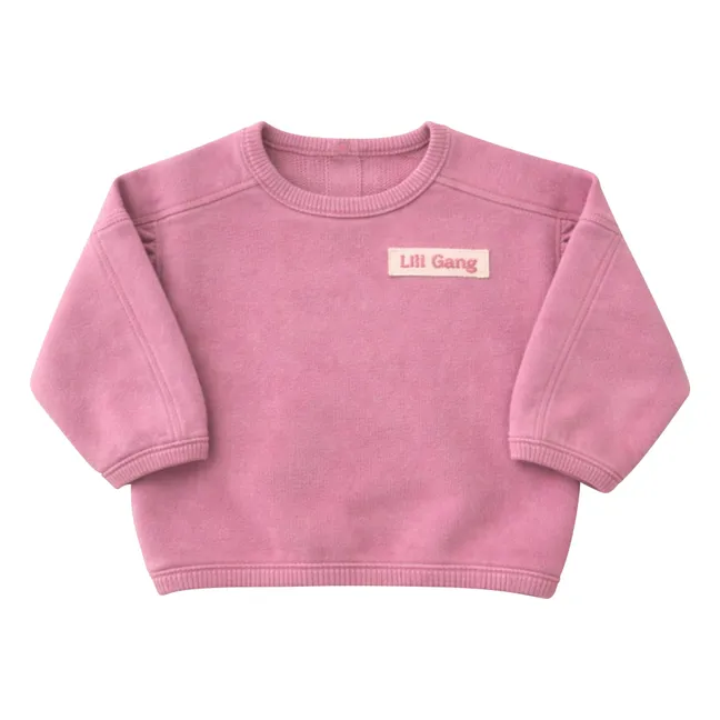 Veste Valentina Fleurie Coton Bio | Vieux Rose