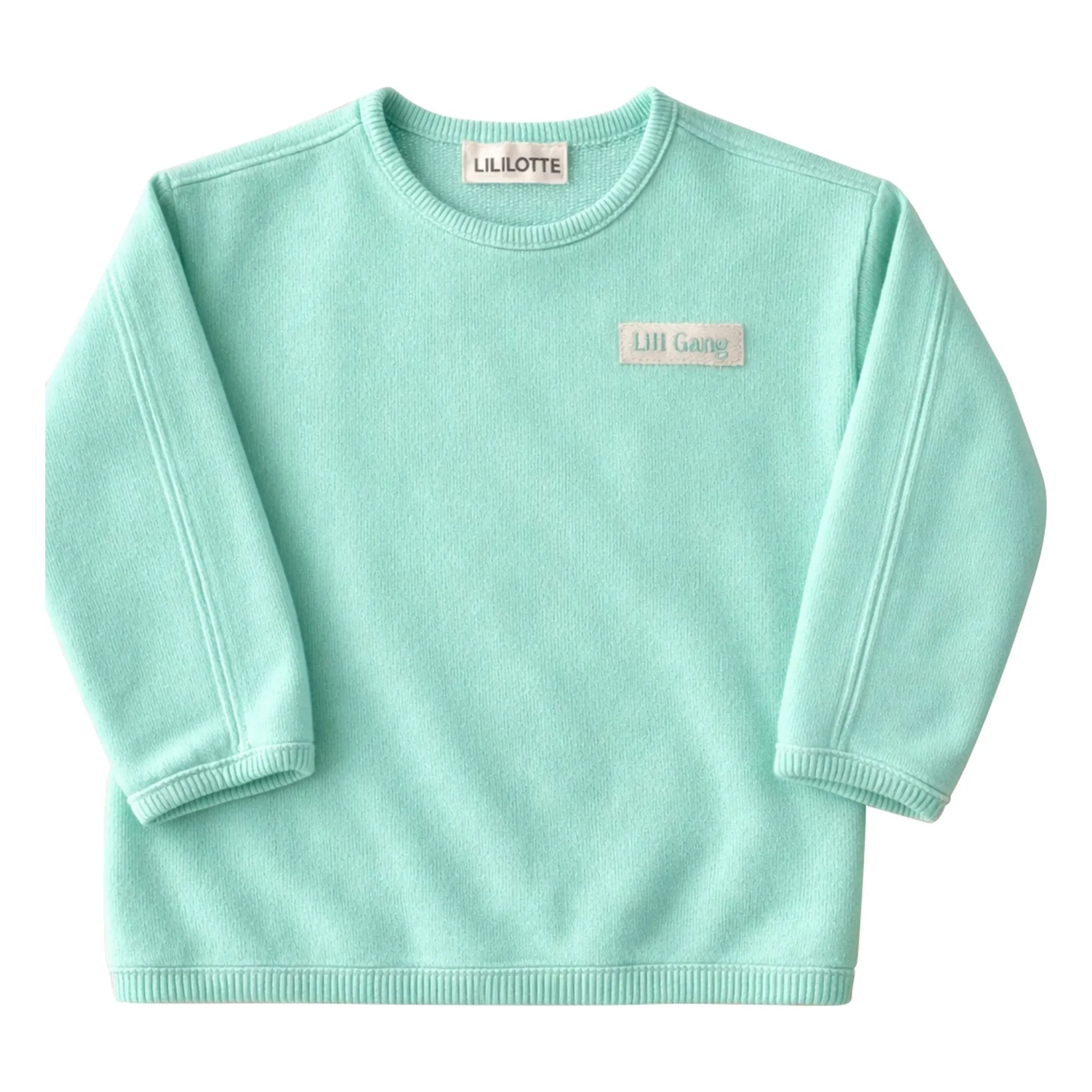 Sudadera Solal de algodón orgánico | Verde Menta- Imagen del producto n°0