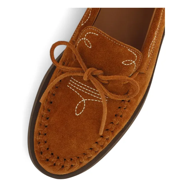 Mocasines de ante Totem | Camel