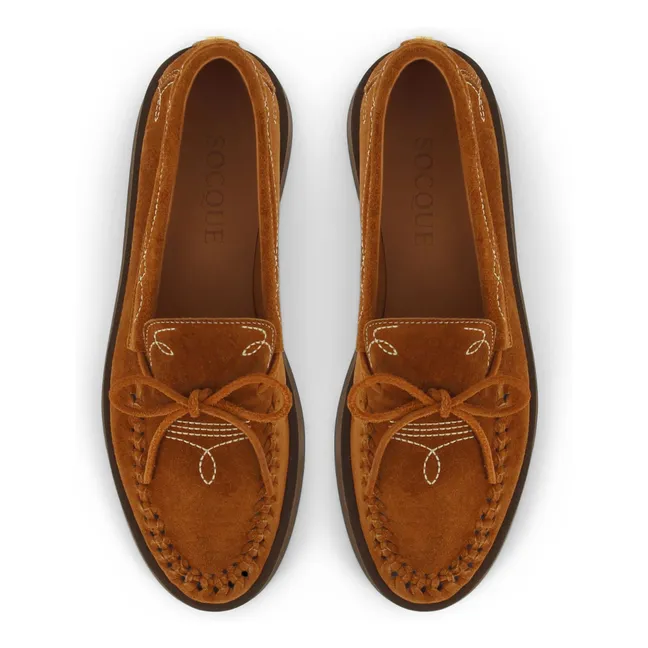 Mocasines de ante Totem | Camel