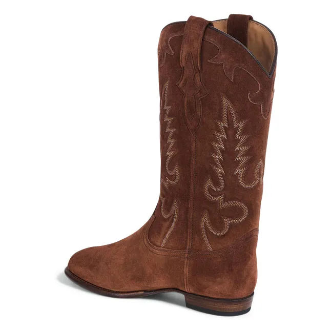 Bottes Midnight Daim | Terracotta