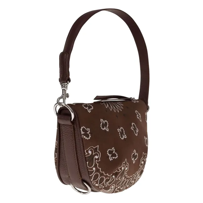Mini Moon Leather | Brown
