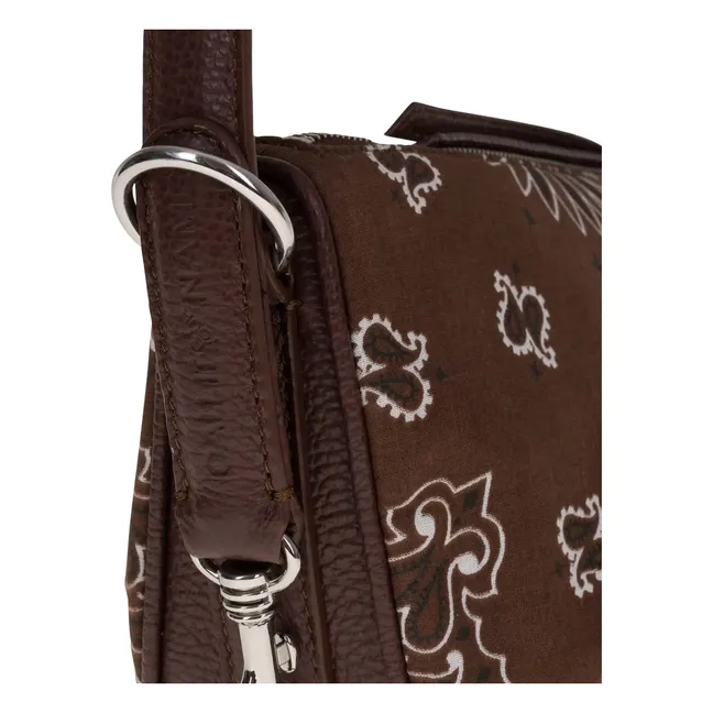 Mini Moon Cuir | Marron