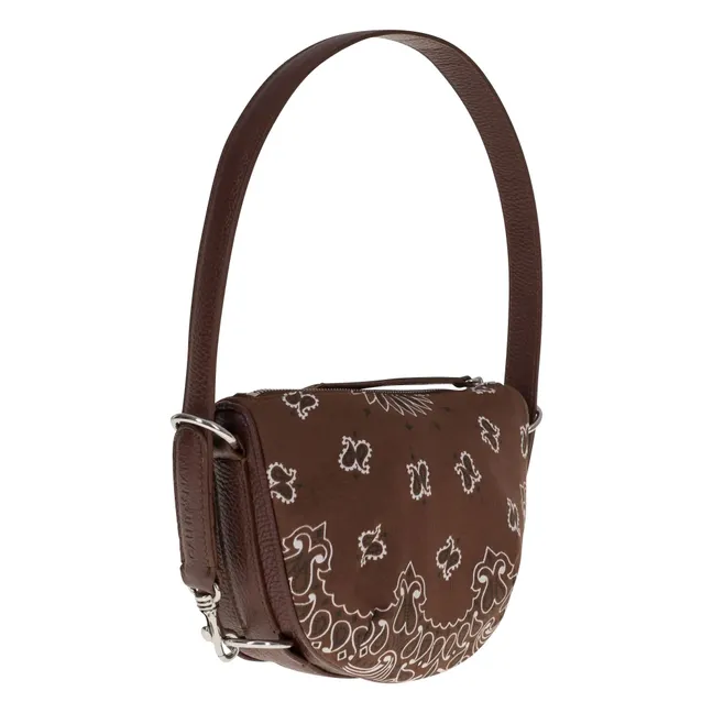 Mini Moon Cuir | Marron