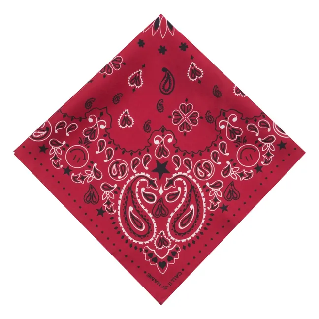 Bandana Seda Pequeña | Rojo
