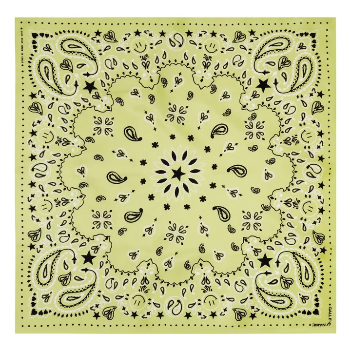 Bandana Seda Pequeña | Amarillo- Imagen del producto n°0