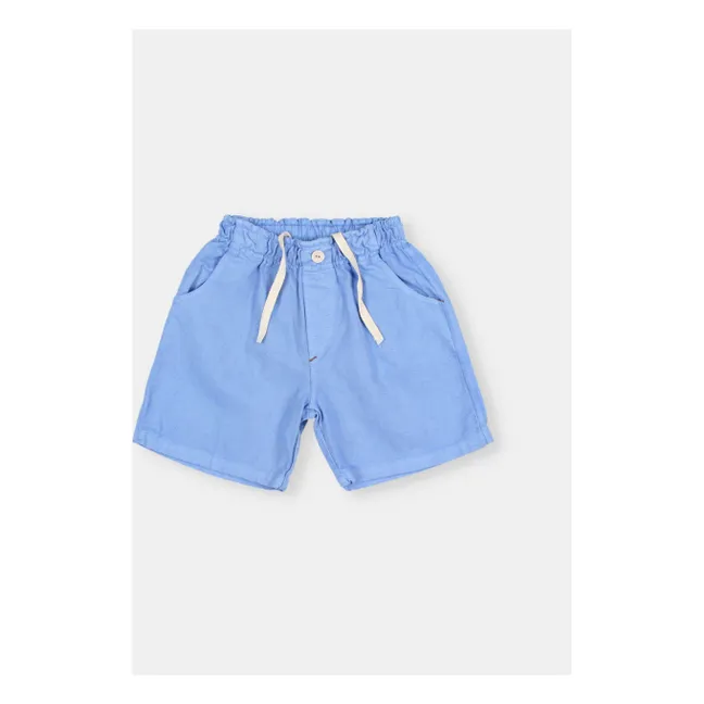 Lyocell Bermuda shorts | Light Blue