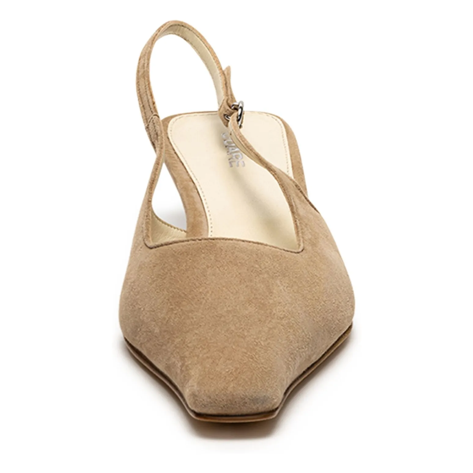 Slingback Anna Suède | Taupe- Image produit n°2
