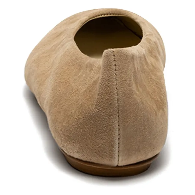 Ballerines Bilbao Suède | Taupe